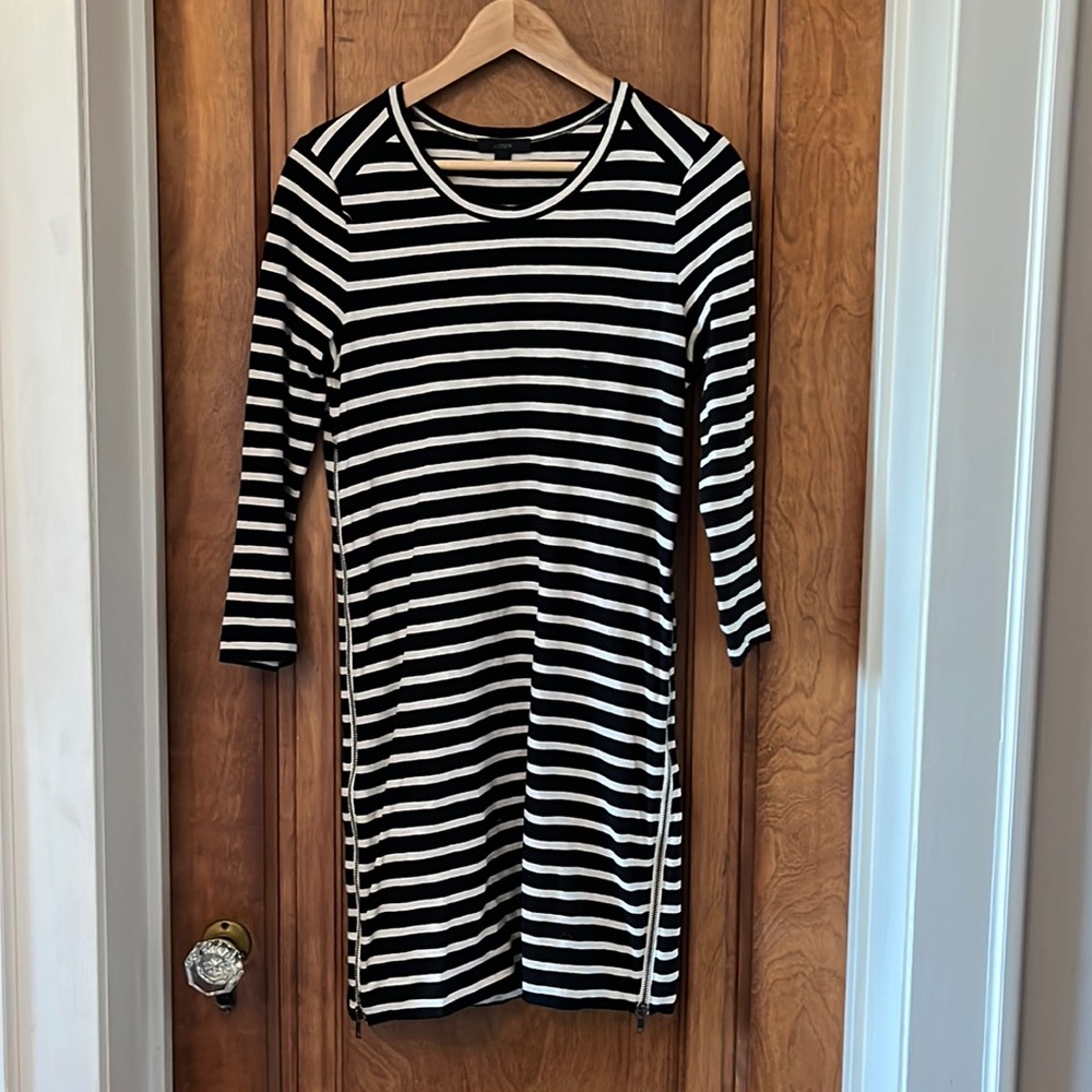 J. Crew Striped Dress